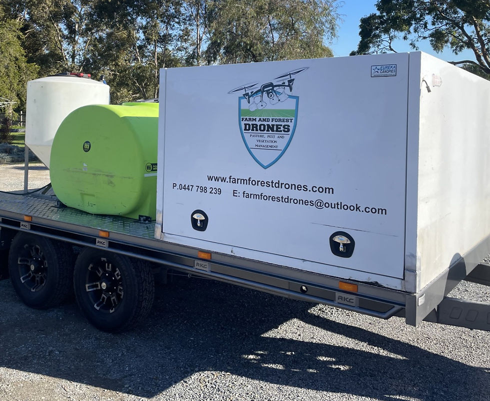 Thumbnail: Custom drone spray trailer (Built to order)