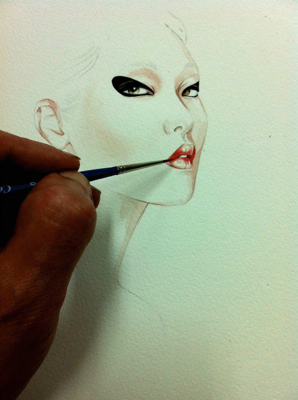 O Batom, Beleza, Inspiração, Maquiagem, Cinema, Melhores Escolas.