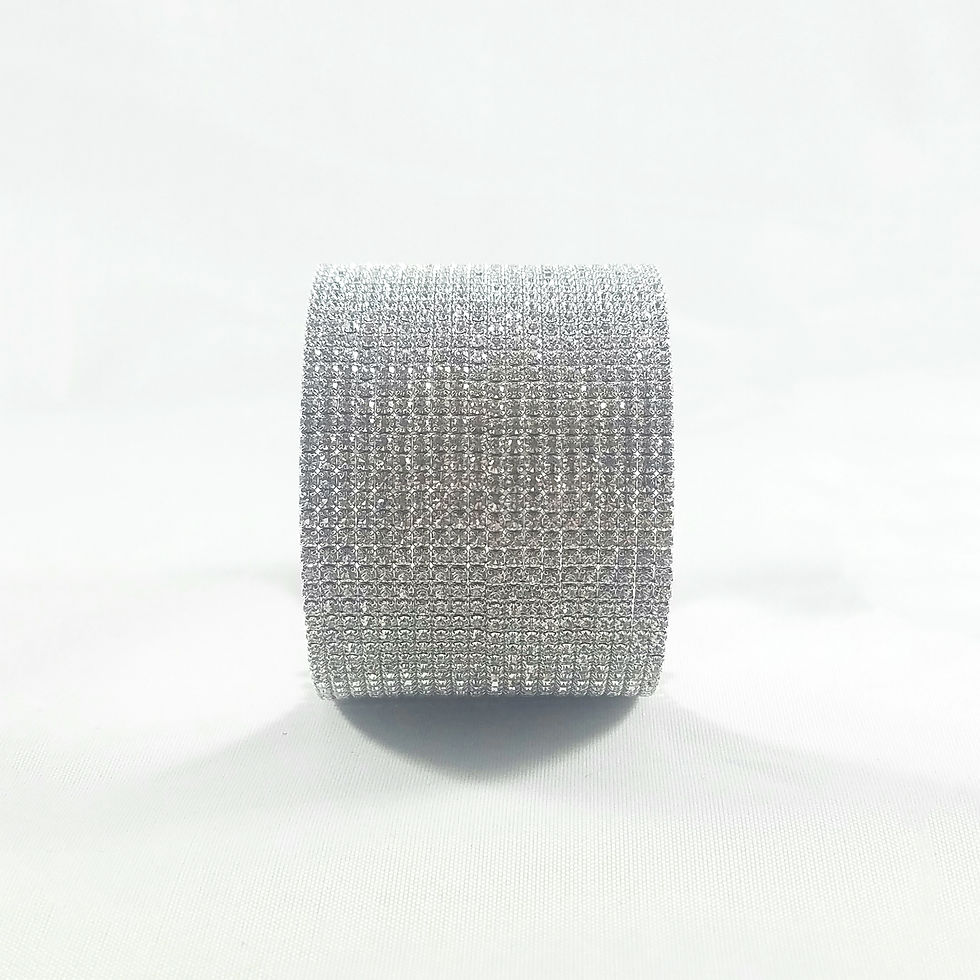 Thumbnail: 20 Line Bangle Rhodium