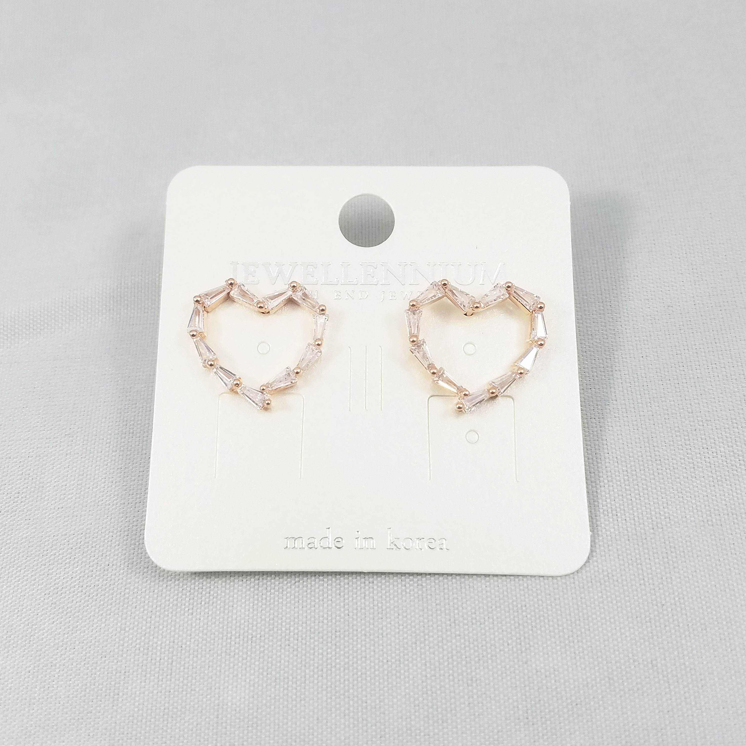 J-Line Earrings Rosegold: AJE6RG