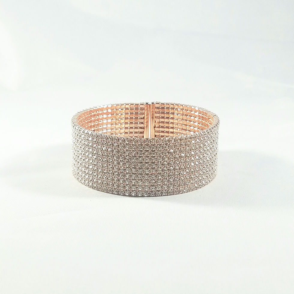 Thumbnail: 10 Line Bangle Rosegold