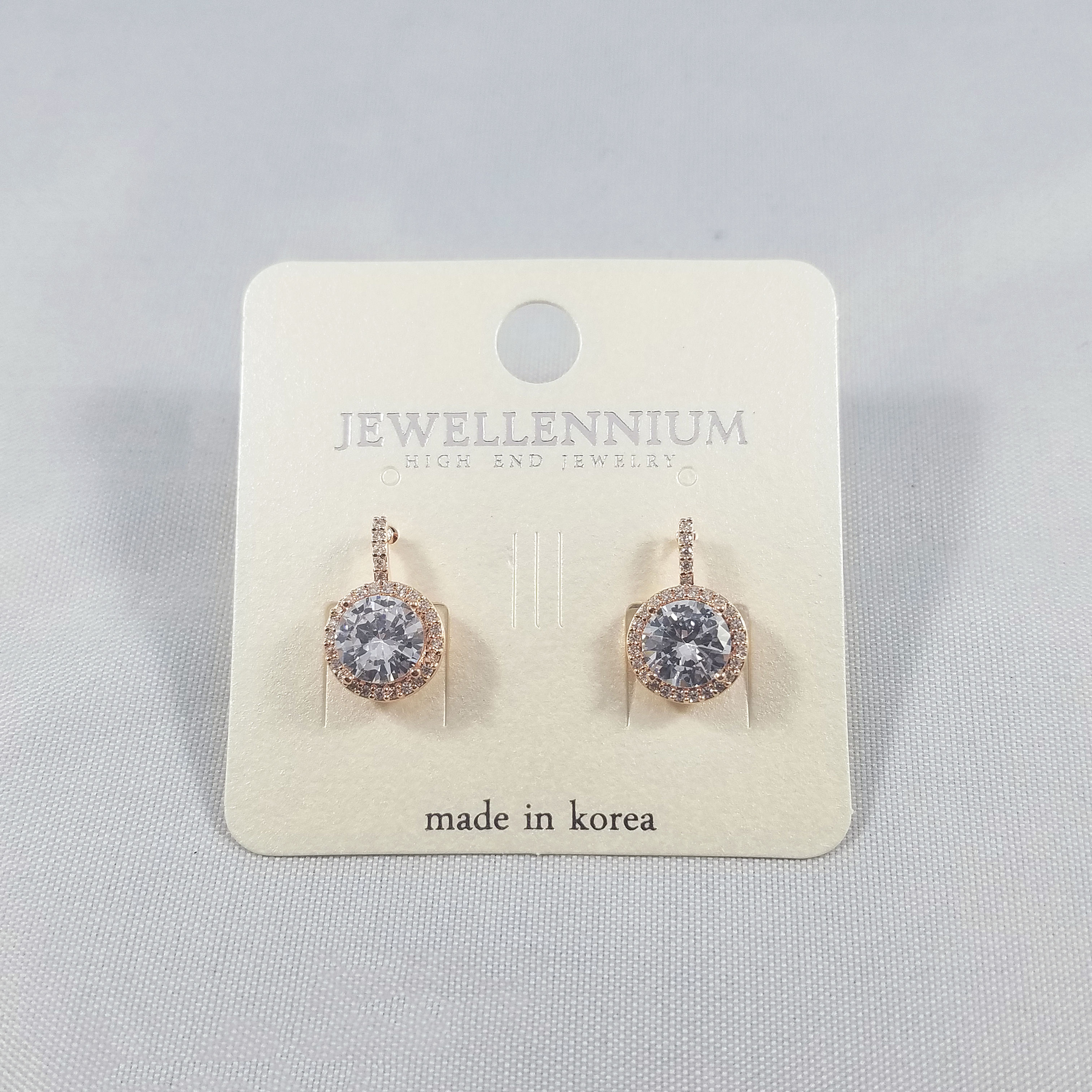 J-Line Earrings Rosegold: AJE5RG