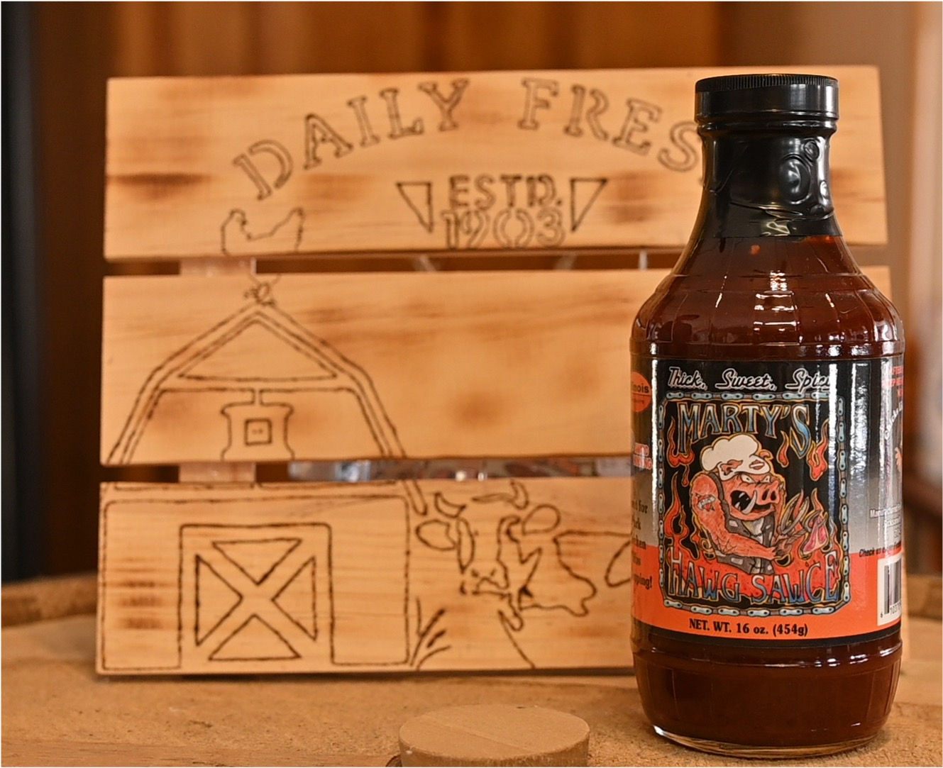 Marty's Hawg Sawce Original - Thick, Sweet & Spicy