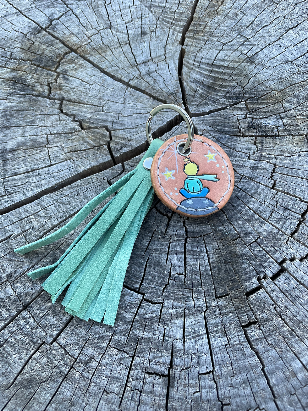 Miniatura: Kožená známka - oboustranná