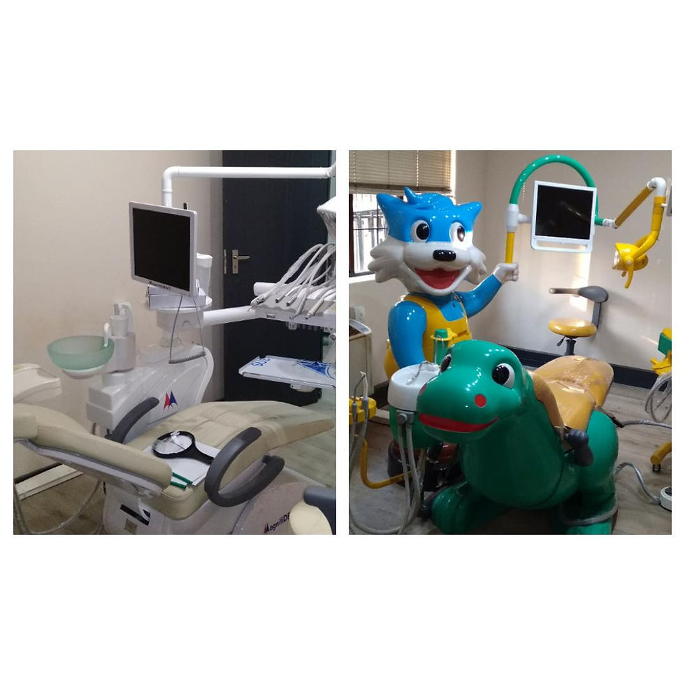 Thumbnail: KIDS DENTAL CHAIR - Dino + Cat