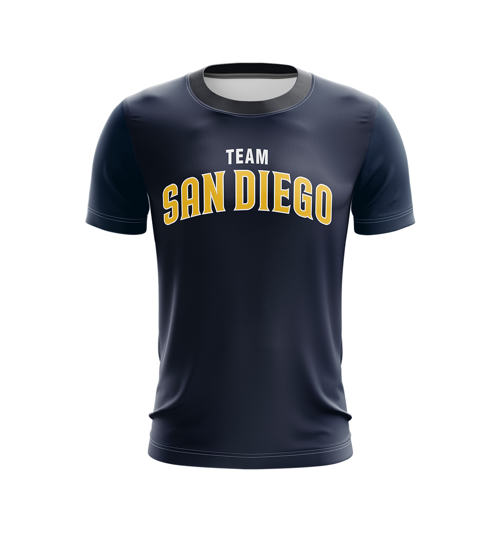 Thumbnail: A4 PRACTICE JERSEYS NAVY BLUE