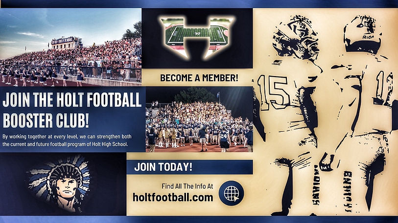 Join the Holt Football Booster Club