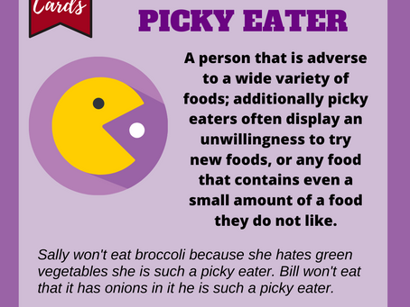 Picky eater