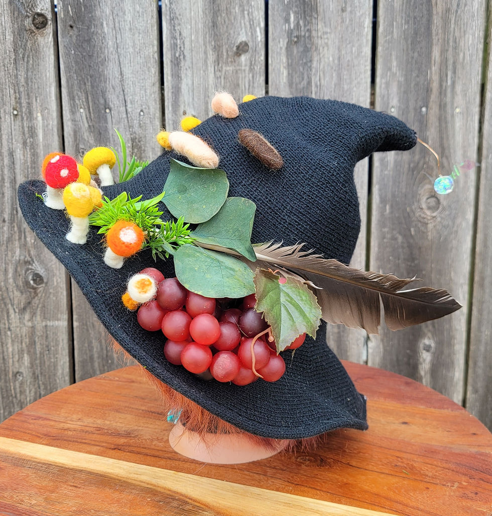 Thumbnail: Harvest Mushroom LED Fairy hat