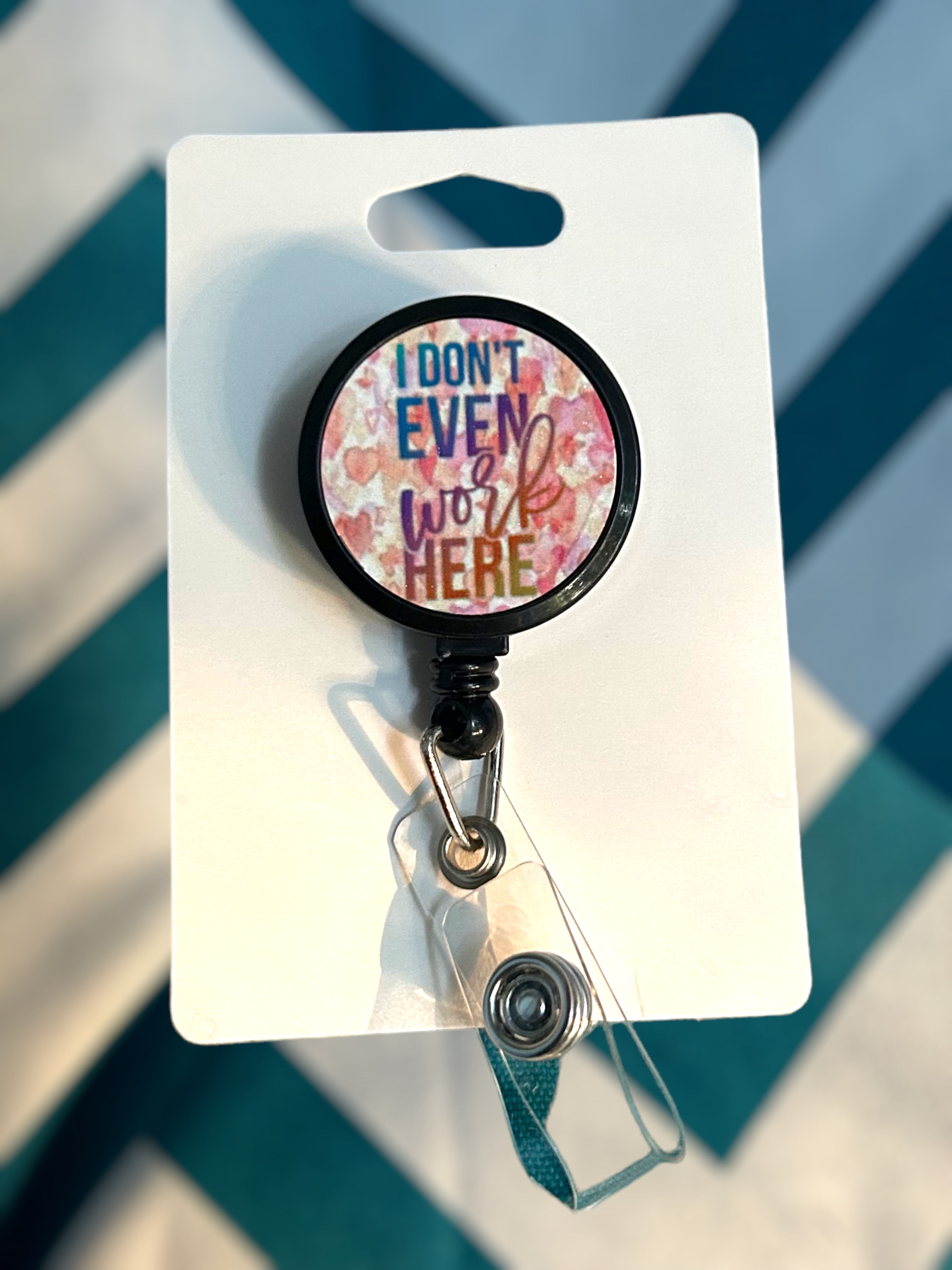 I Don't Even Work Here Badge Reel