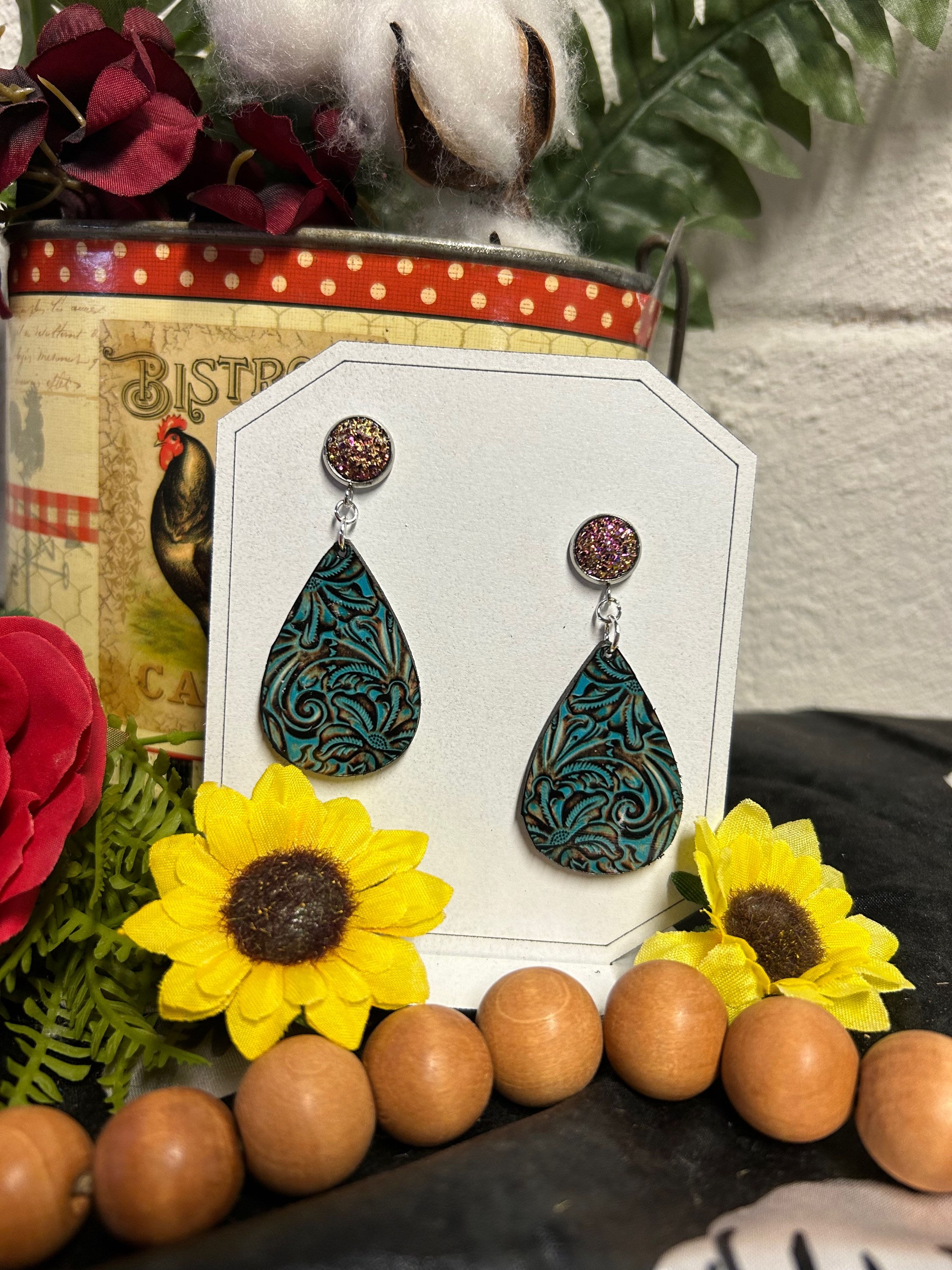 Turquoise Elegance Earrings