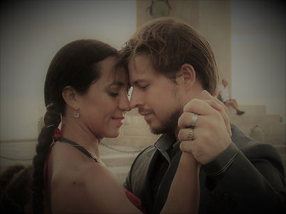 Tango argentino abrazo