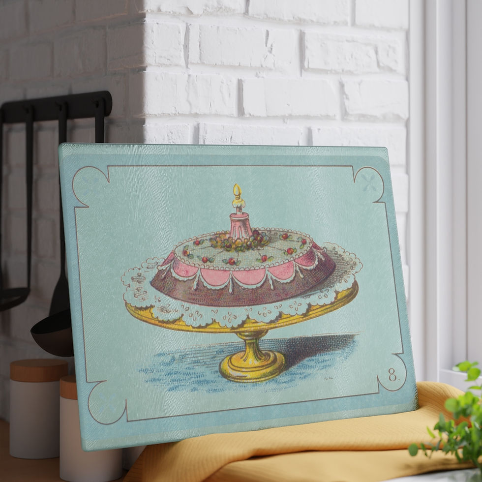 Thumbnail: Bon Appétit Glass Cutting Board ( 2 sizes )