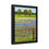 Thumbnail: Three Trees Framed Matte Canvas Print — Wildflower Field Landscape (13 variants)