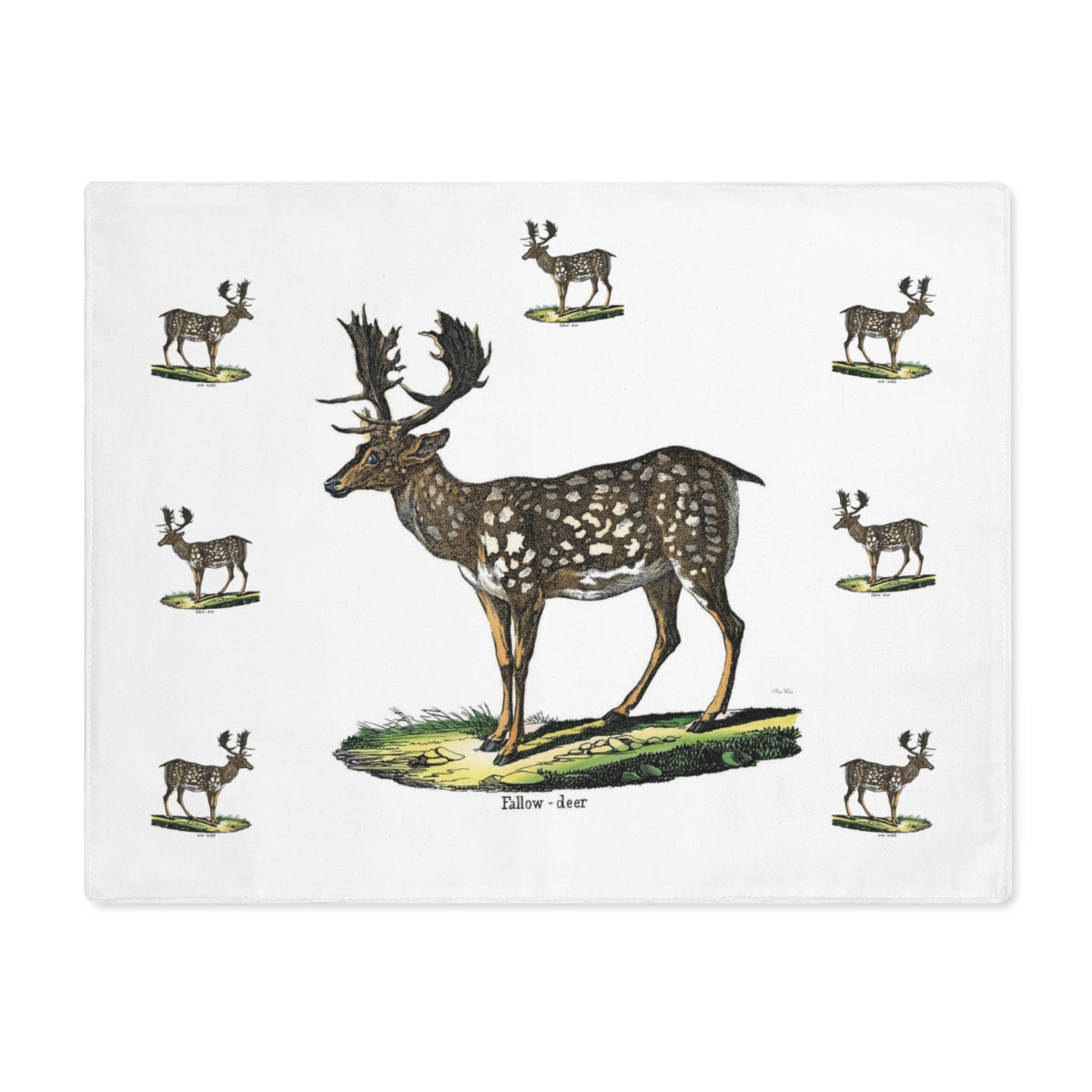 Deer Placemat, 1pc