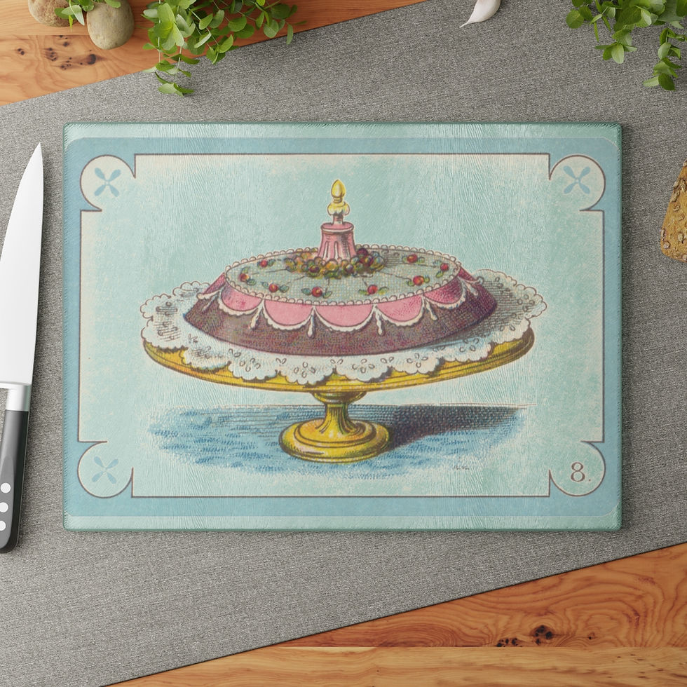Thumbnail: Bon Appétit Glass Cutting Board ( 2 sizes )