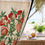 Thumbnail: Antique Pomegranate Print Black Out Window Curtains (1 Piece)