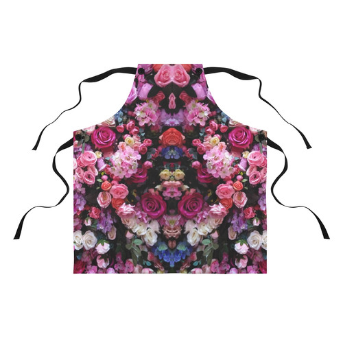 Apron Roses Infinity Roses Apron (1 size) | yourdesignmd