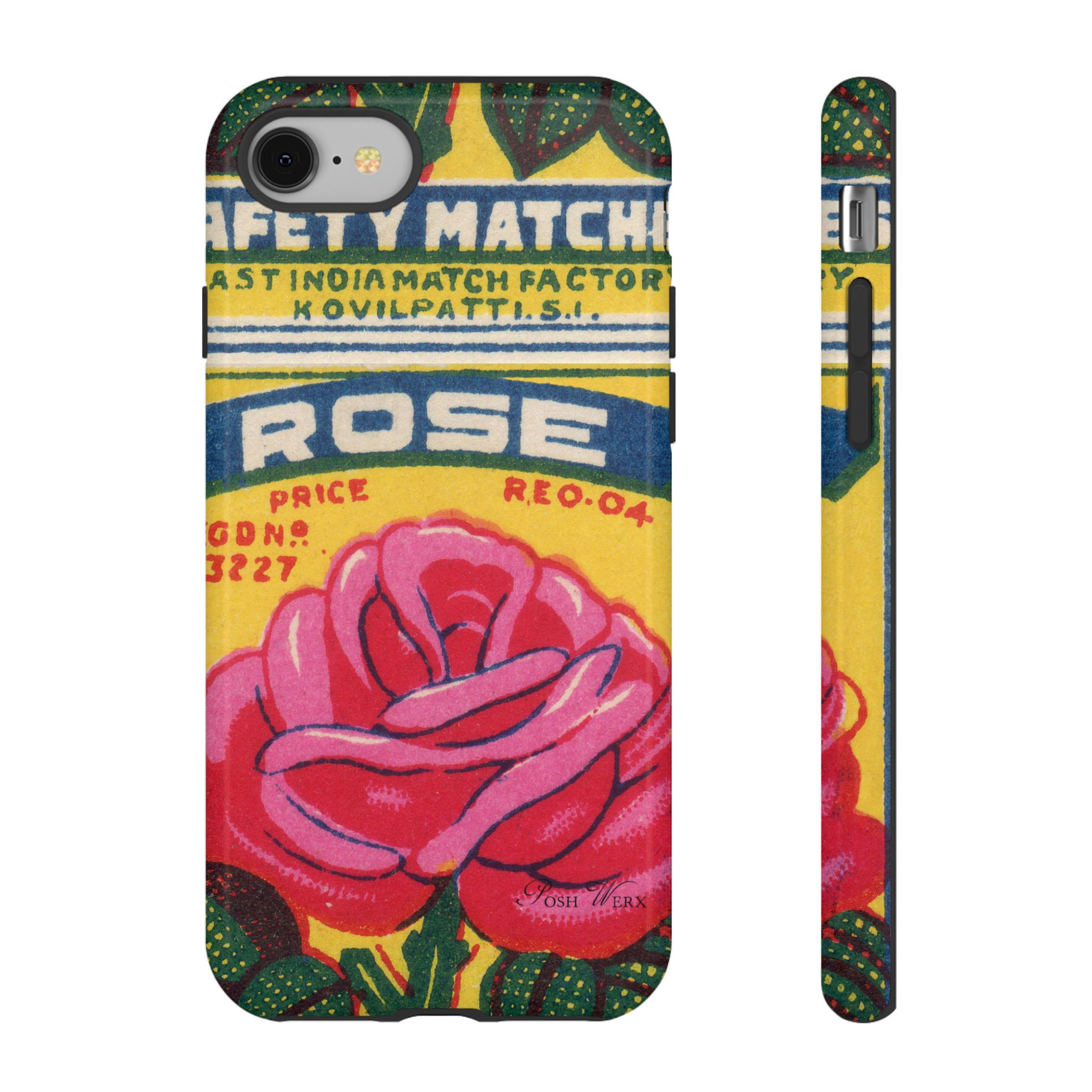 Rose Match Box Tough Cases