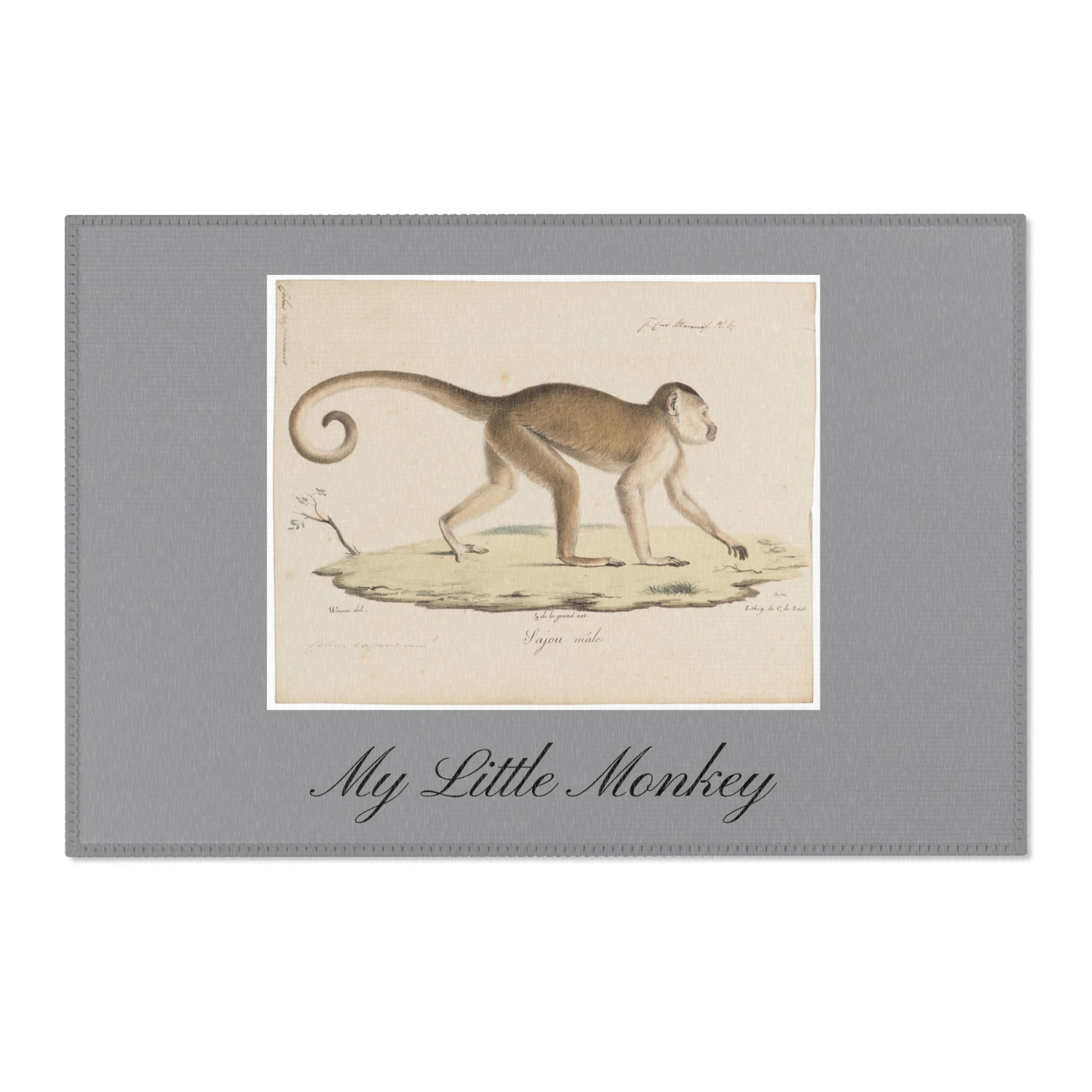 My Little Monkey - Area Rugs (3 sizes)