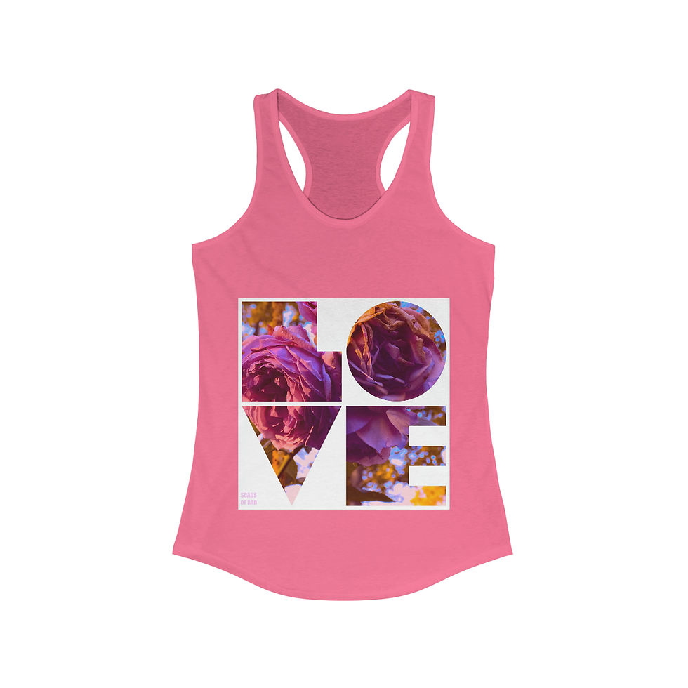 Thumbnail: LOVE. Women's Ideal Racerback Tank