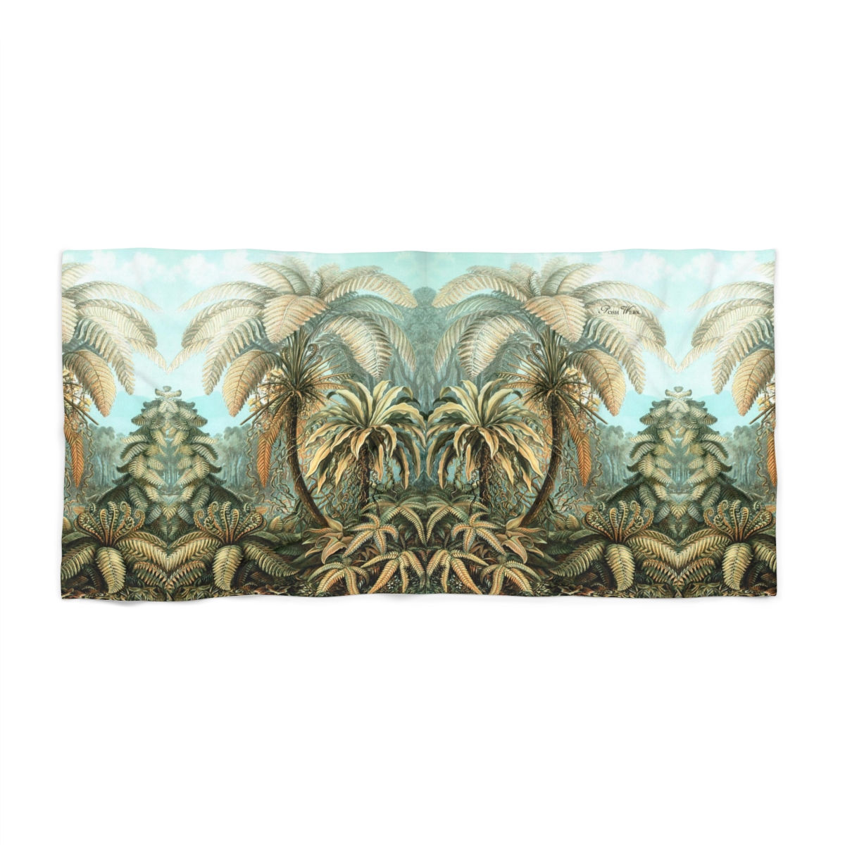 Tropical Jungle Beach Towel