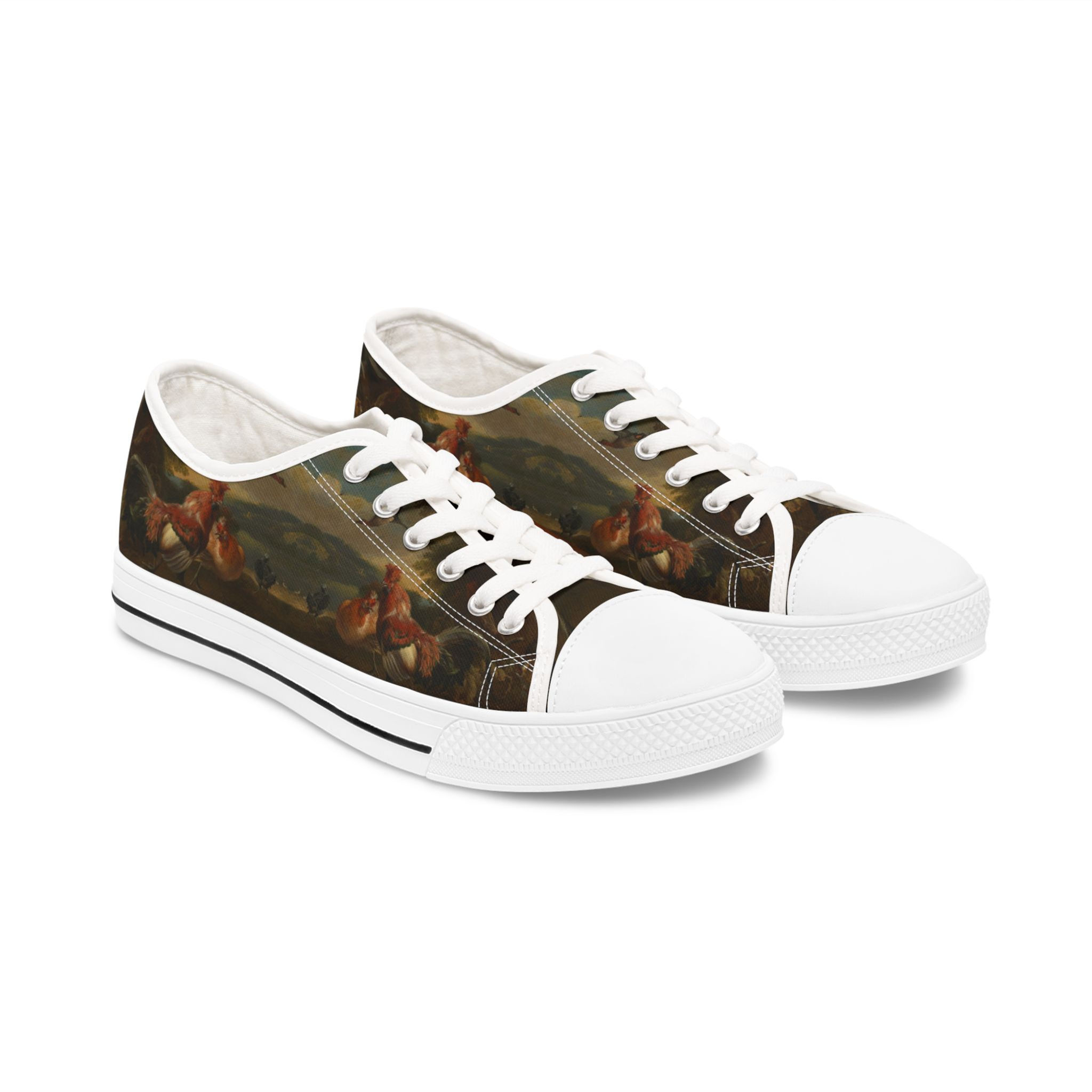 Fowl And Feather Women's Low Top Sneakers