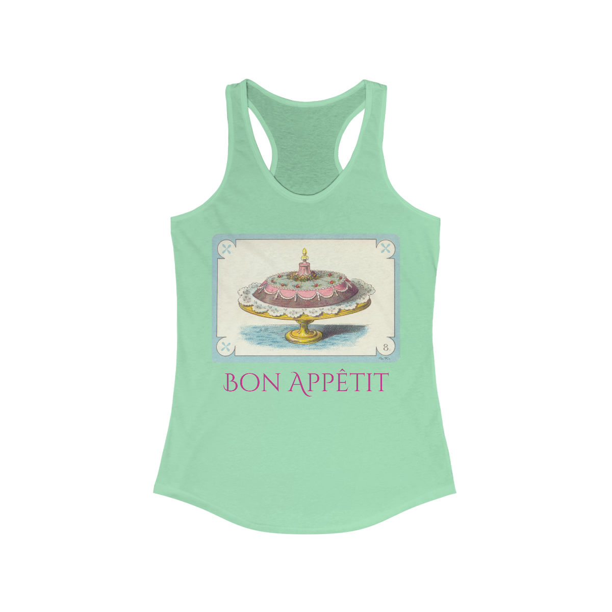 Bon Appêtit Women's Ideal Racerback Tank (6 varianats)