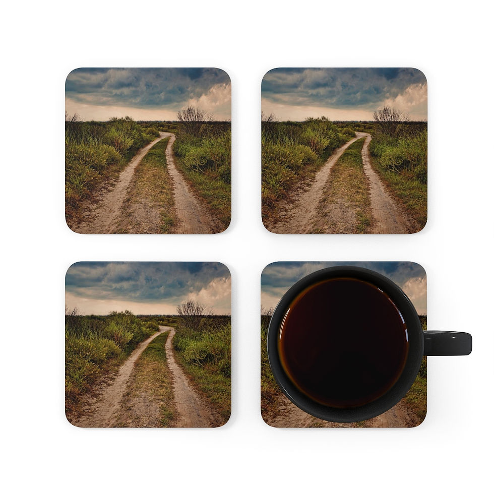Thumbnail: Dirt Road Corkwood Coaster Set of 4