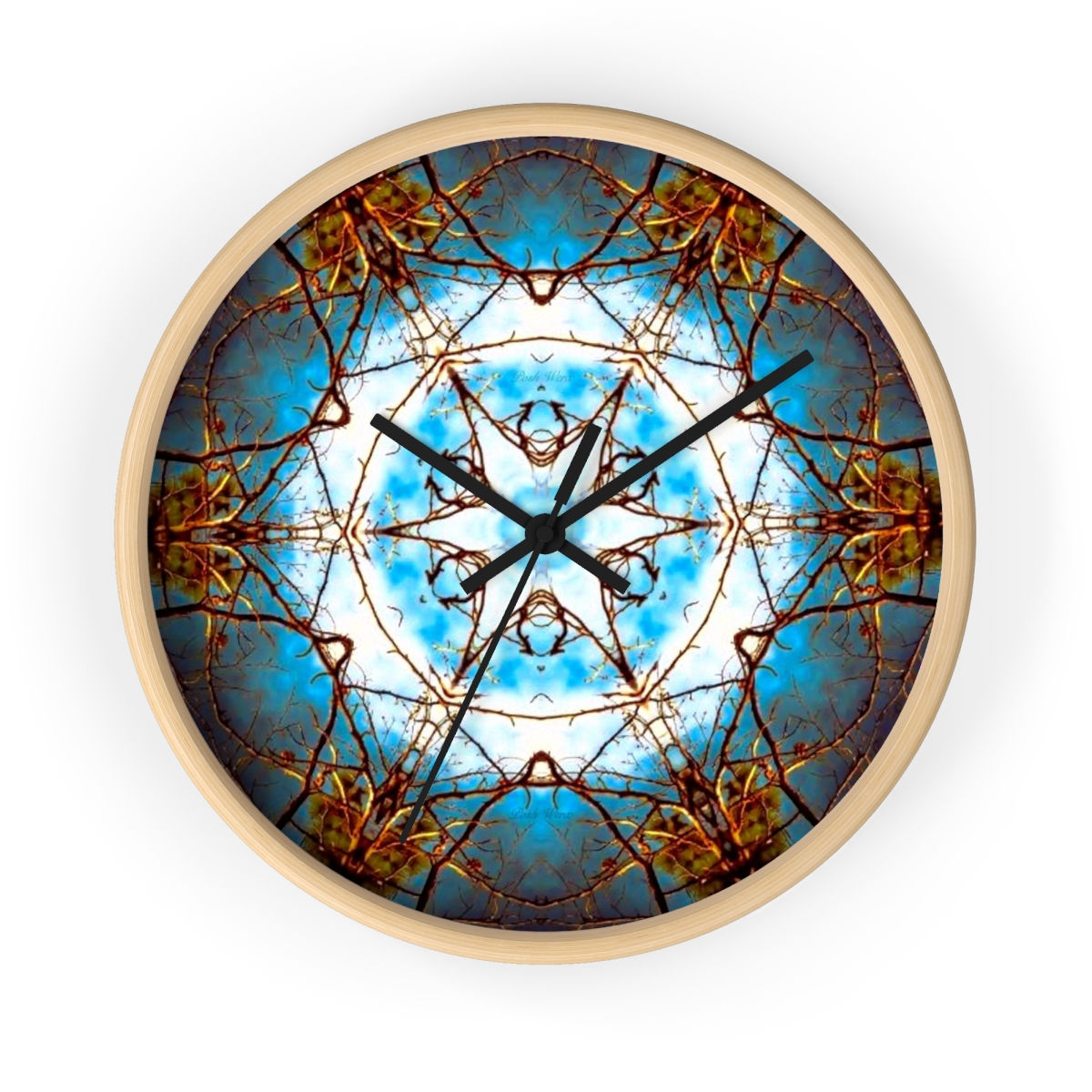 Winter Branches Wall clock (3 Base Colors)