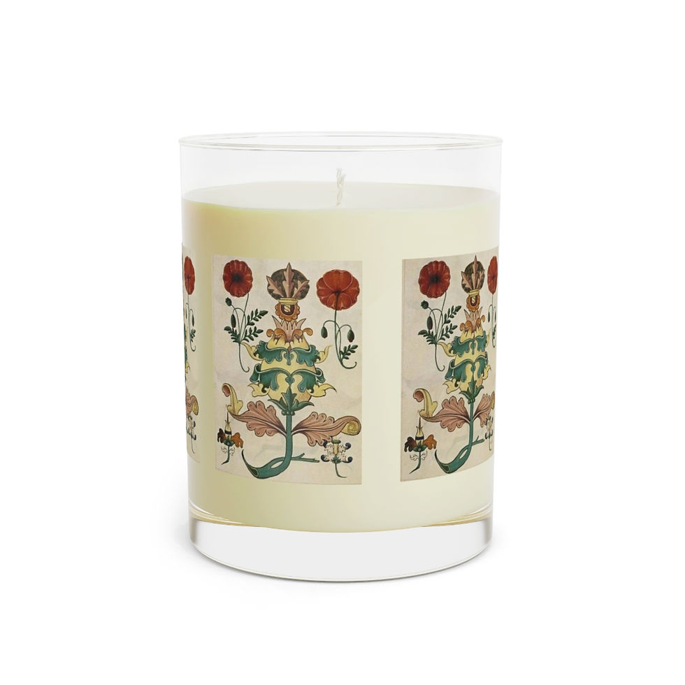 Thumbnail: Red Poppies Scented Candle - Full Glass, 11oz (3 scents)