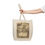 Thumbnail: French Toile Cartouche Parchment Canvas Shopping Tote
