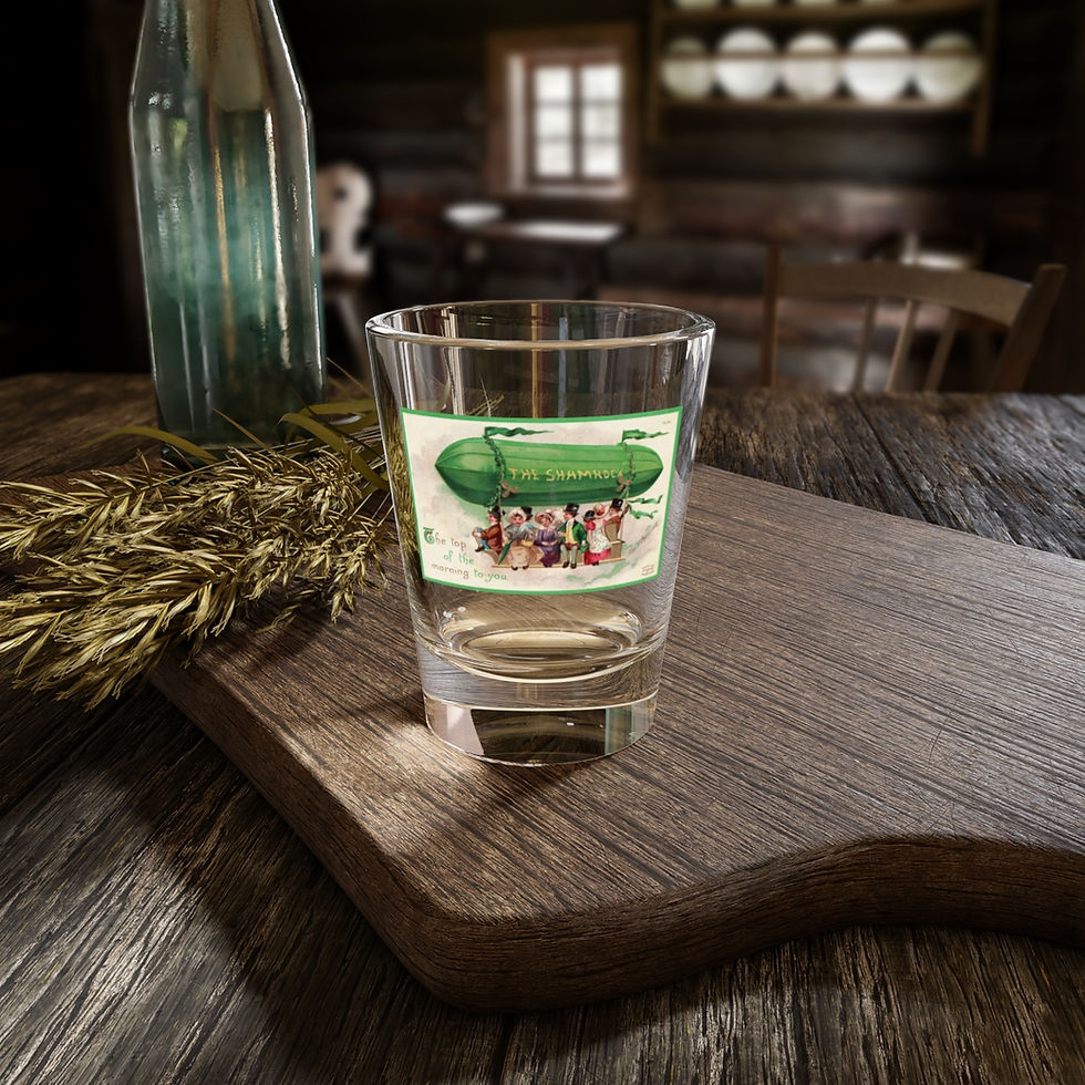Thumbnail: The Shamrock Shot Glass, 1.5oz
