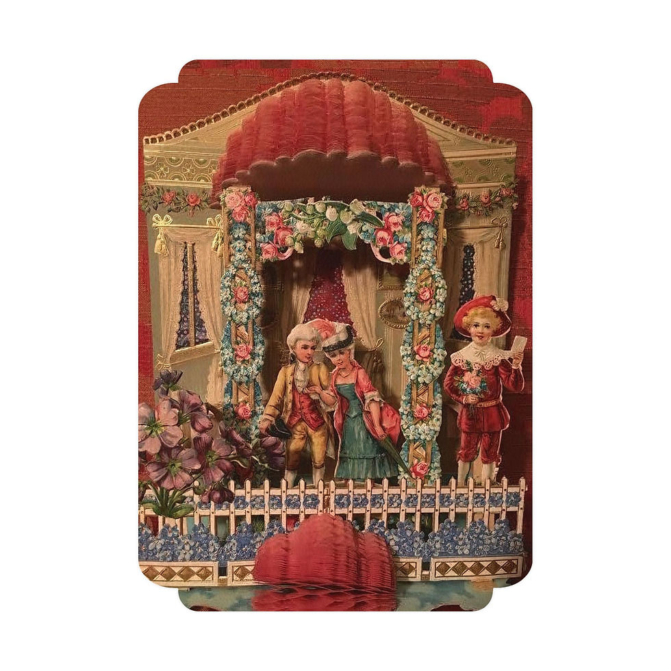 Victorian Couple Postcard (1, 15, 30, and 45 pcs)