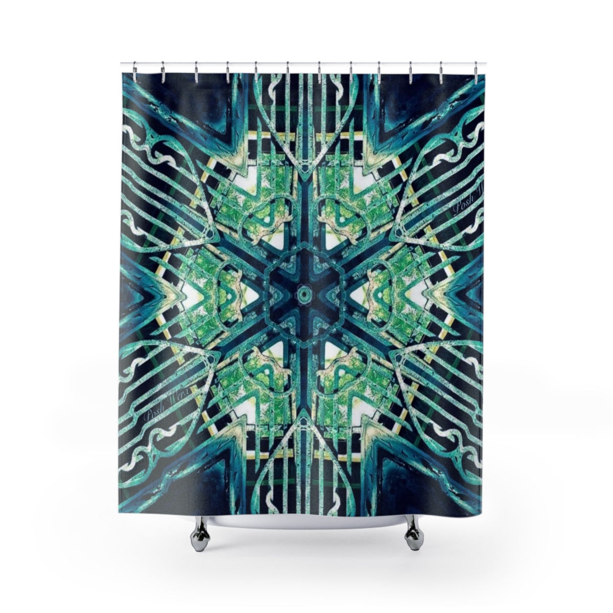 Deco Patina Iron Shower Curtains