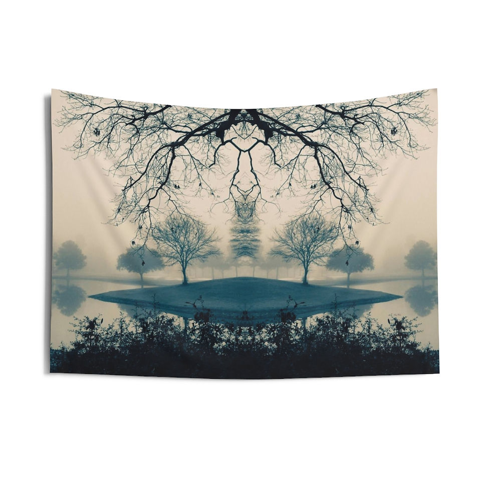 Thumbnail: Cyano Island -  Award Wining Photographer Indoor Wall Tapestries (8 variants)