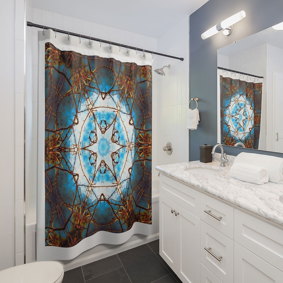 Thumbnail: Winter Branches Shower Curtain 