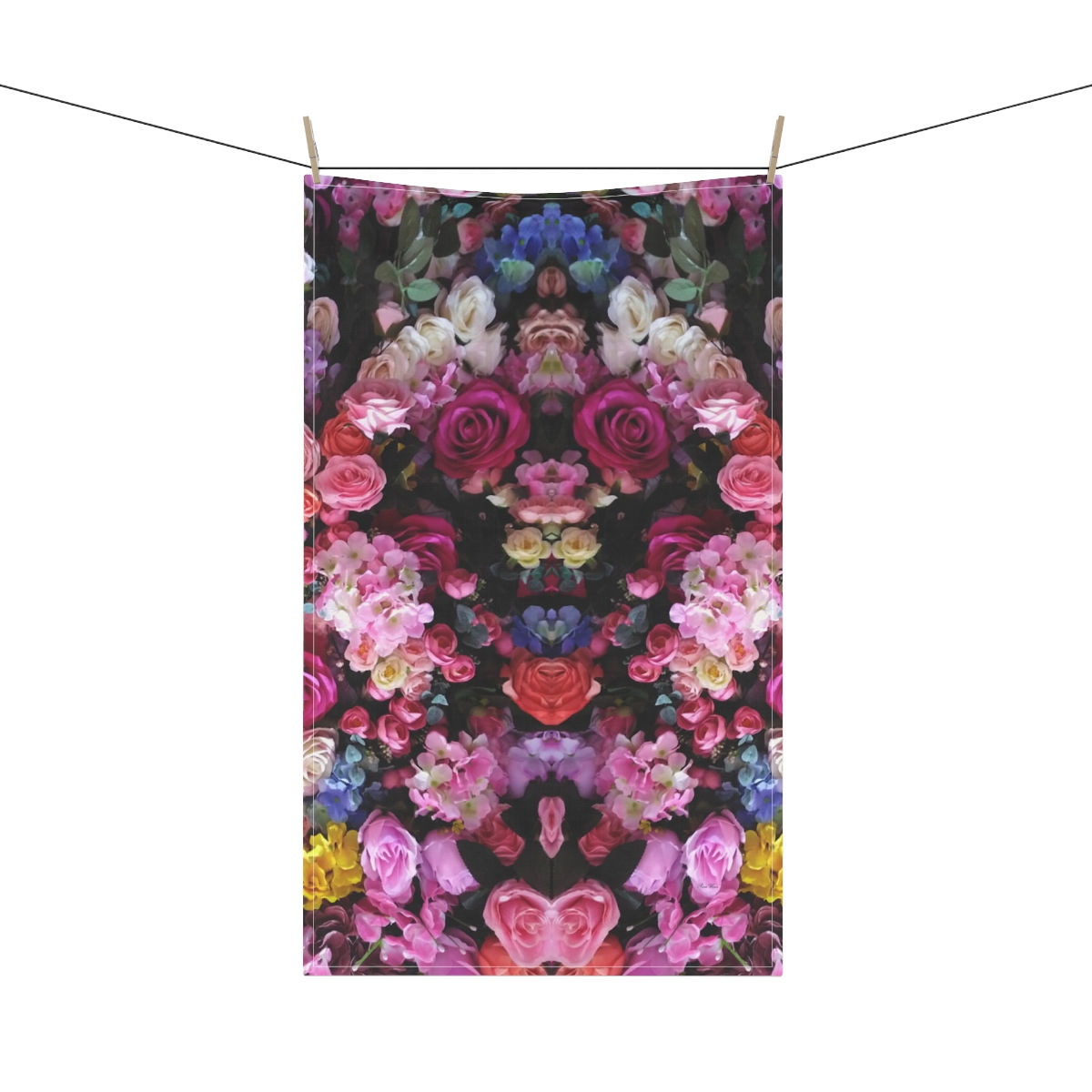 Infinity Rose Kitchen Towel