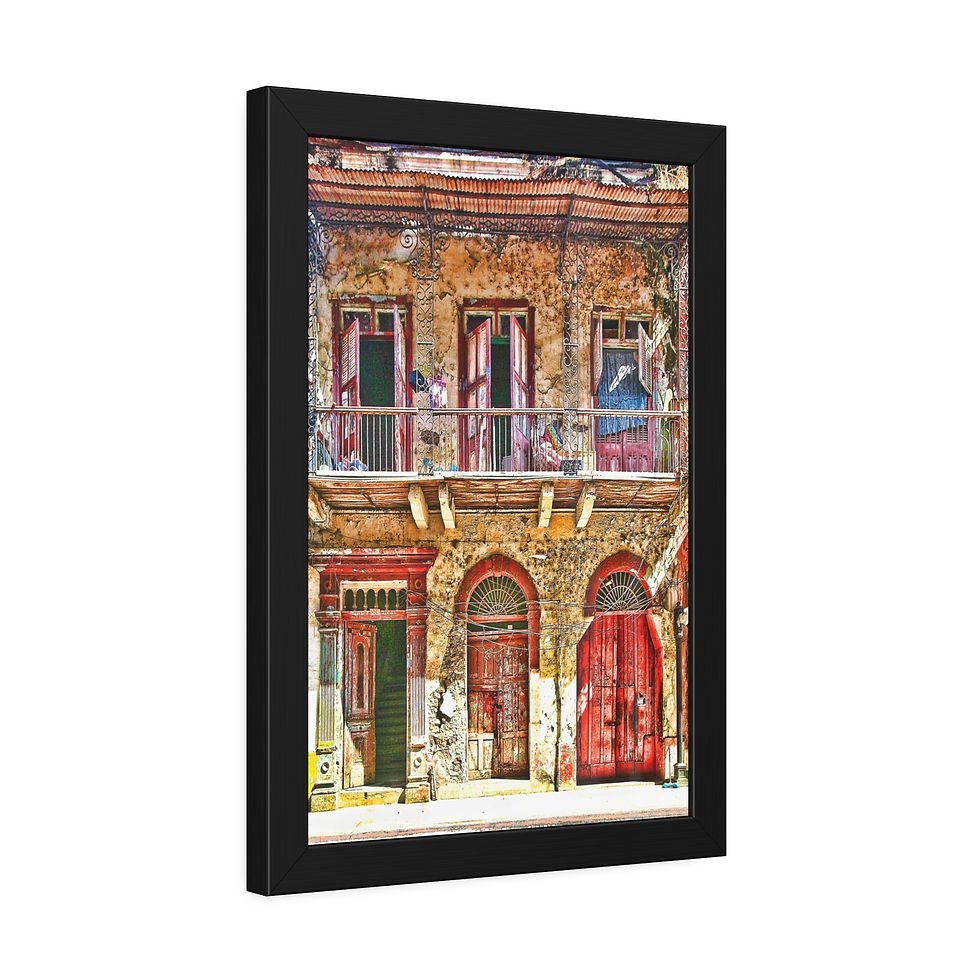 Thumbnail: Old Panama City Art Print (Fine Art or Semi-Gloss Photo Papers, 7 variants