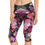 Thumbnail: Infinity Roses Women's Capri Leggings (6 variantss)