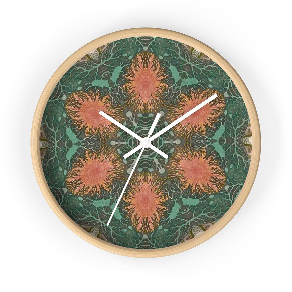 Thumbnail:  Coral Tide Pool Wall Clock