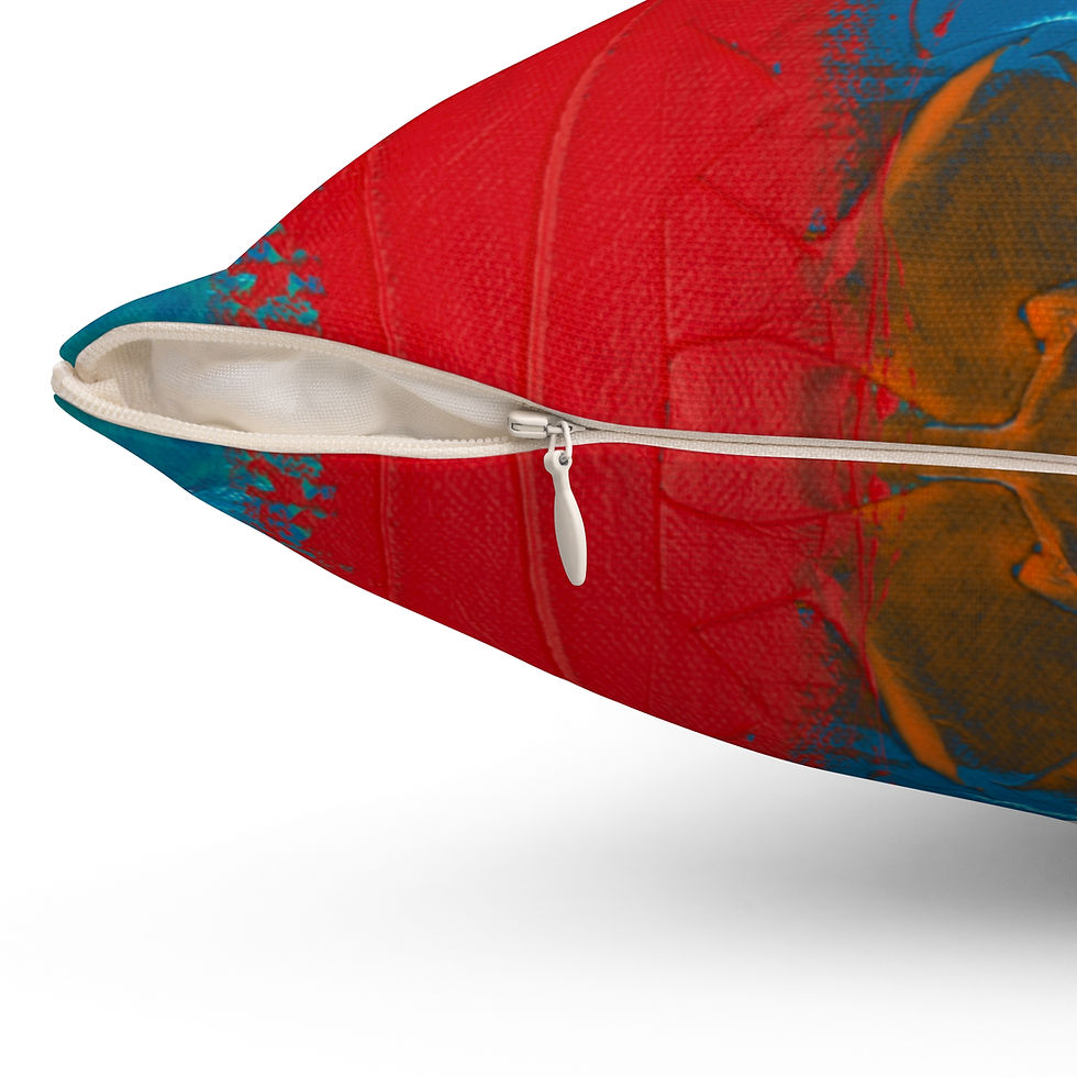 Thumbnail: Abstract Spun Polyester Square Pillow (4 sizes)