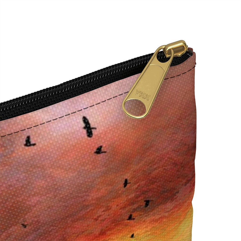 Thumbnail: Sunset Tree Accessory Pouch