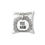 Thumbnail: Cloud, Hand, Wreath: Yee Haw - Faux Suede Square Pillow, (4 sizes)