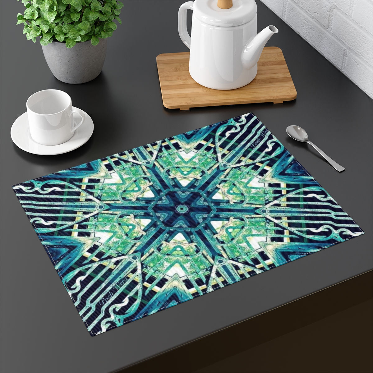 Deco Patina Iron Placemat