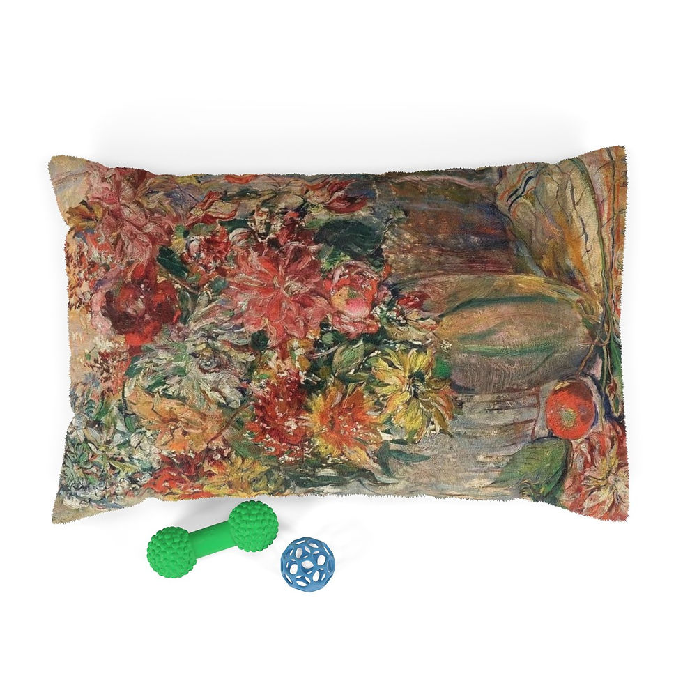 Thumbnail: Warm Toned Florals Pet Bed (3 variants)