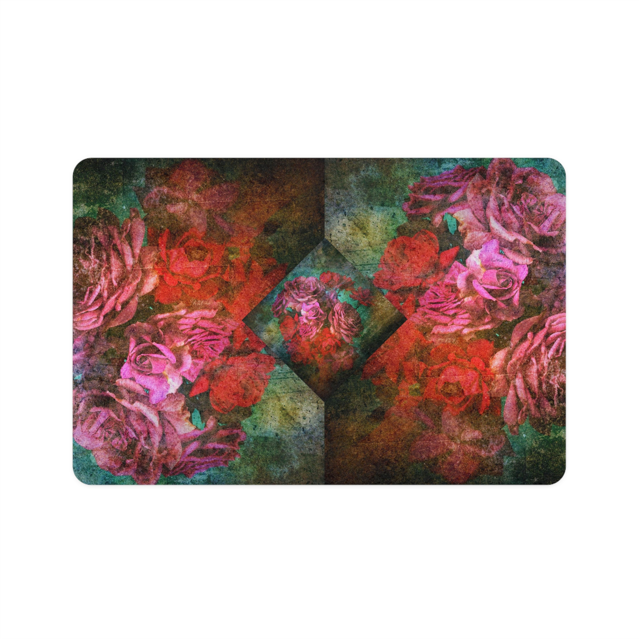 Bouquet Of Roses Pet Mat (12x18)