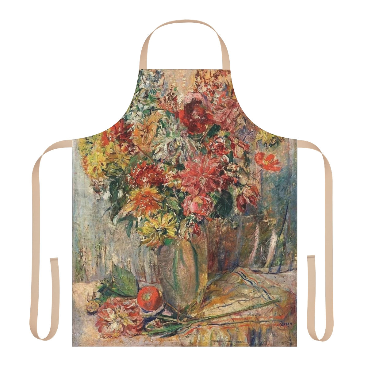 Warm Toned Florals Apron