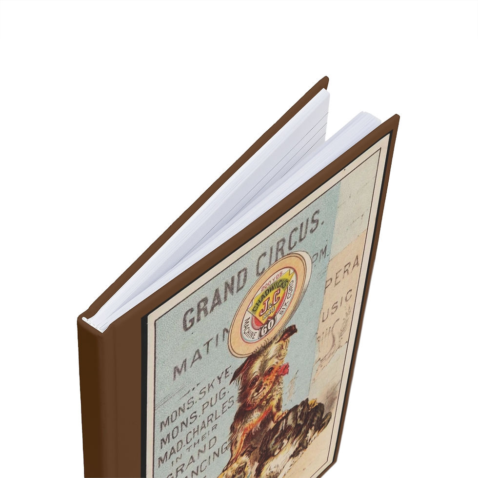 Thumbnail: Grand Doggie Circus Hardcover Journal (A5)