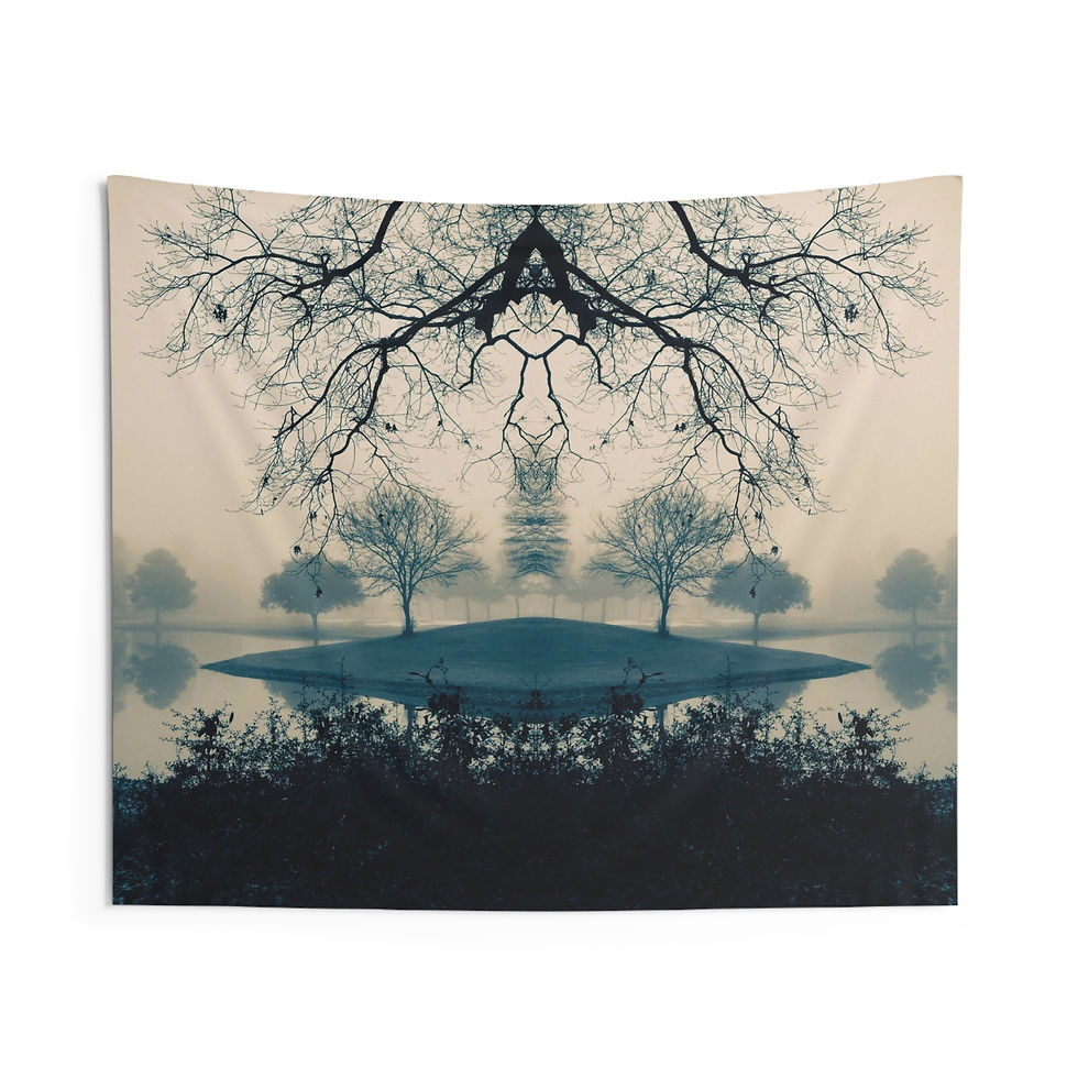 Thumbnail: Cyano Island - Indoor Wall Tapestries (8 variants)
